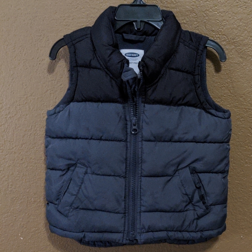 Gray Puffer Vest
